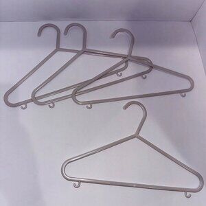 Kids White Closet Hangers Bundle (4) Clothing Organizer